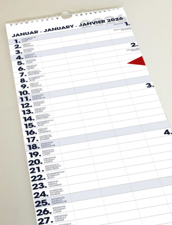 STREIFENPLANER - BÜROPLANER - FAMILIENPLANER - KÜCHENPLANER